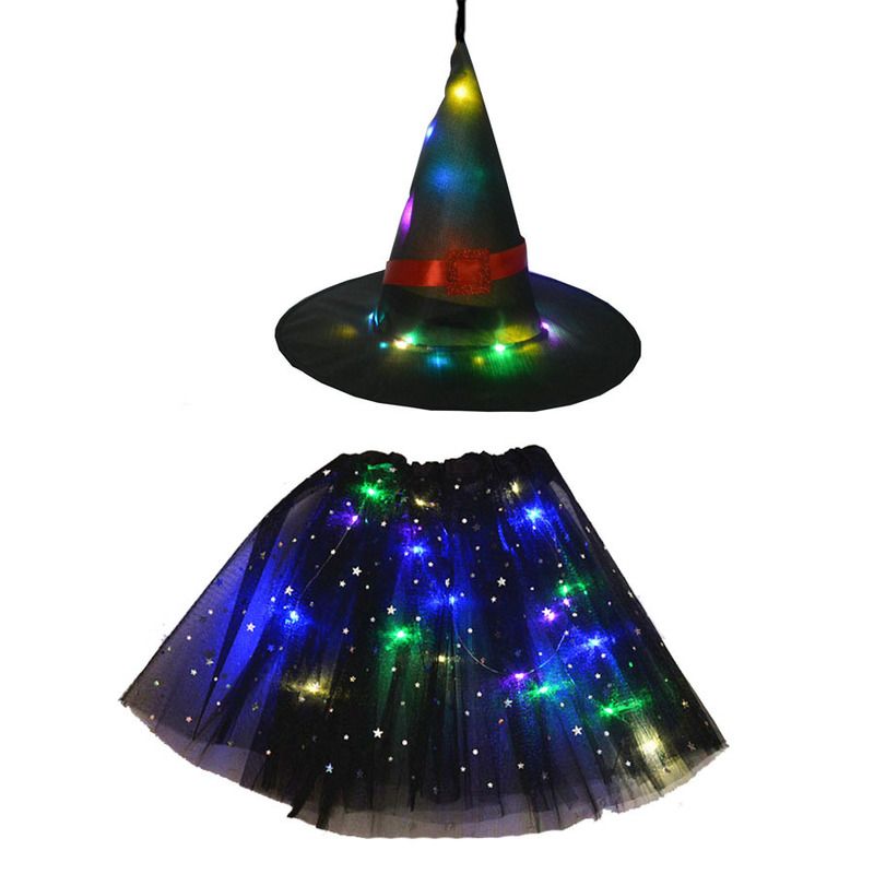 Star Black Skirt