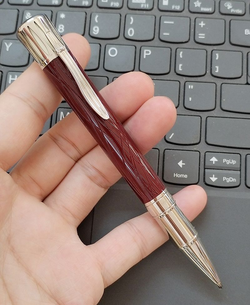 wine red Ballpoint pen