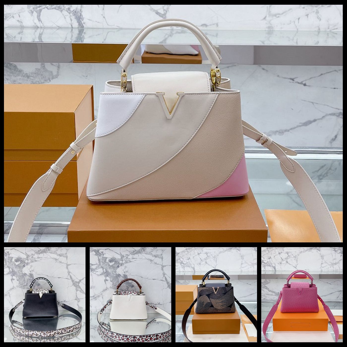 5A Designer Bag Luxury Purse France Brand Handbag Women Crossbody