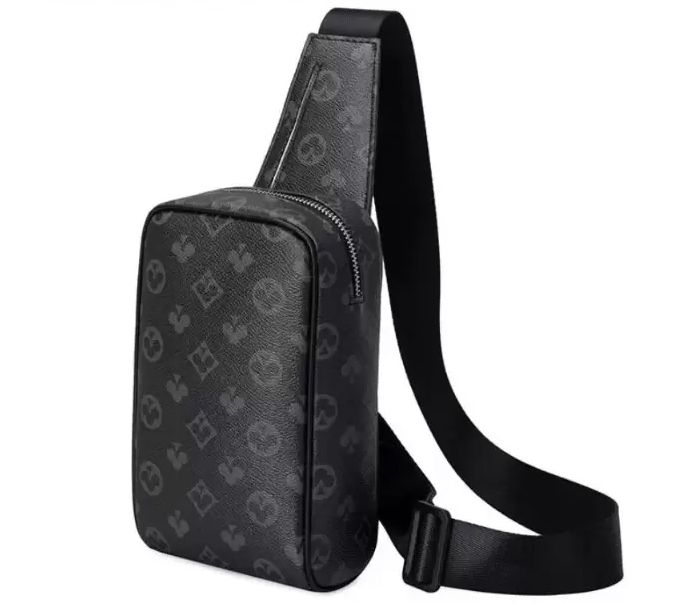 Real vs Fake Louis Vuitton Outdoor Messenger Bag M30233 Monogram Eclipse  Taiga Black 