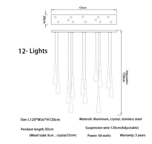 12 lights--long