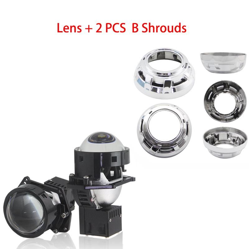 Lens with B shrouds LHD