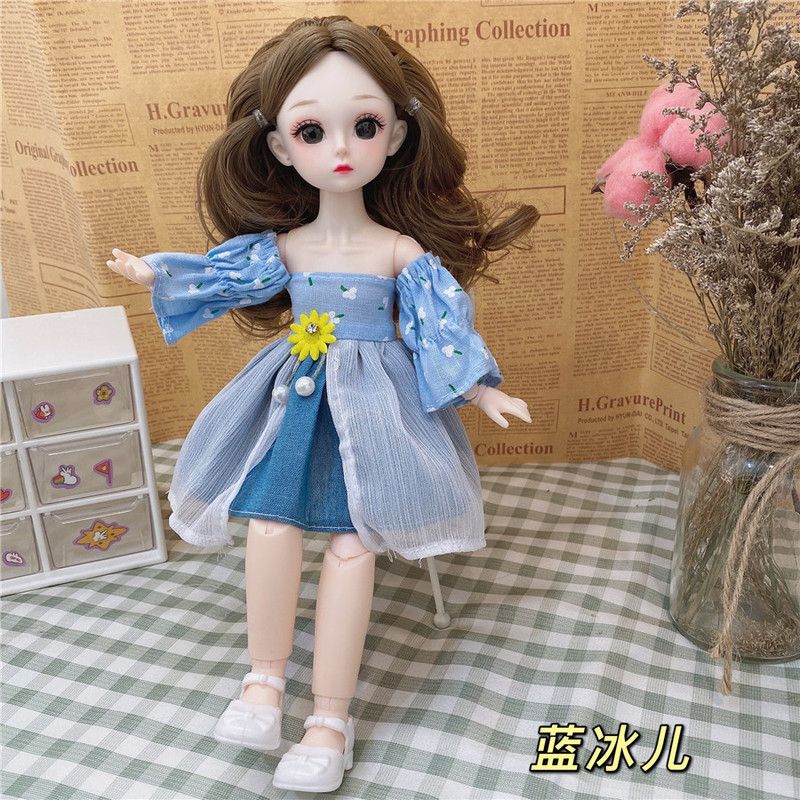 Cyan Hair A1-Doll And Clothes