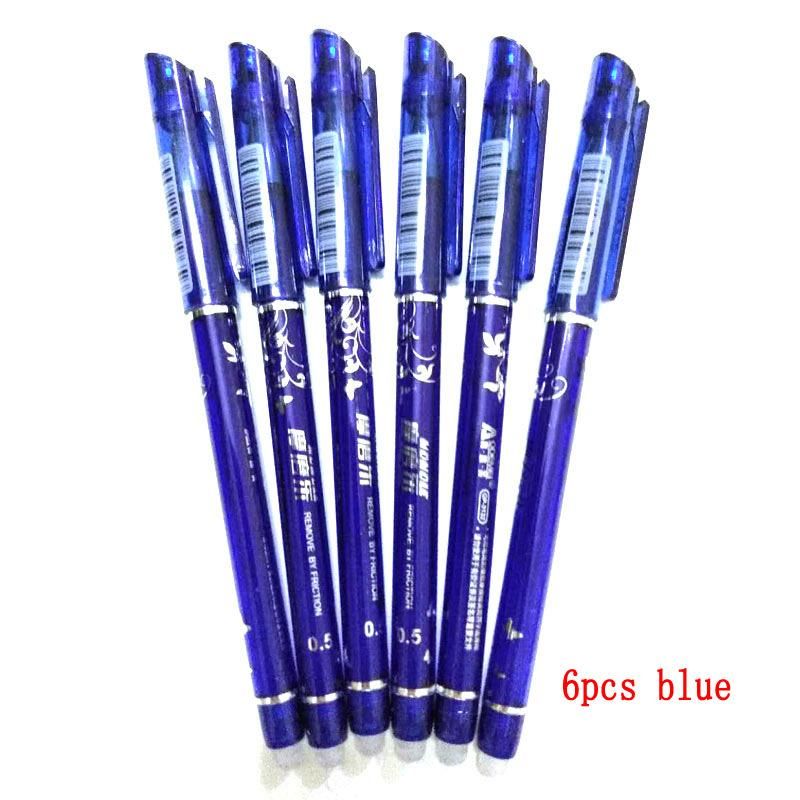 6pcs blau mehrfarbig