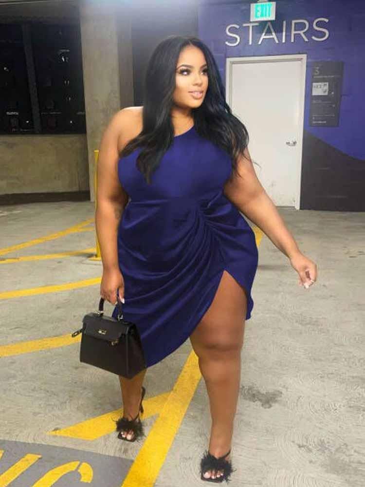 Vestidos de talla grande mujeres de verano con un vestido de satén sexy sexy una fiesta Vestidos de talla grande mujeres de verano con un vestido de satén sexy sexy una fiesta