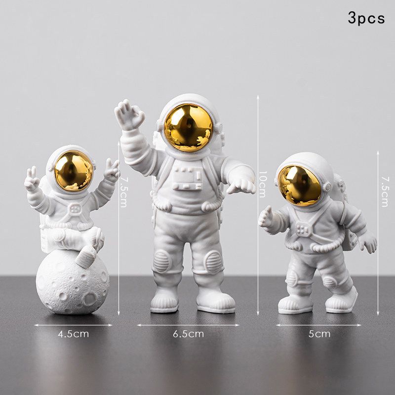 Astronauta Golden 3PC