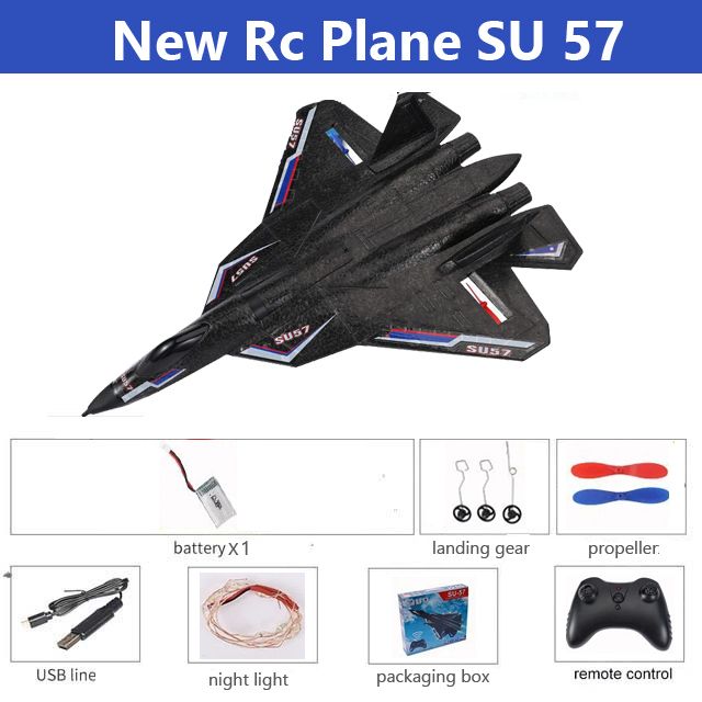 RC Plane-Black-1B