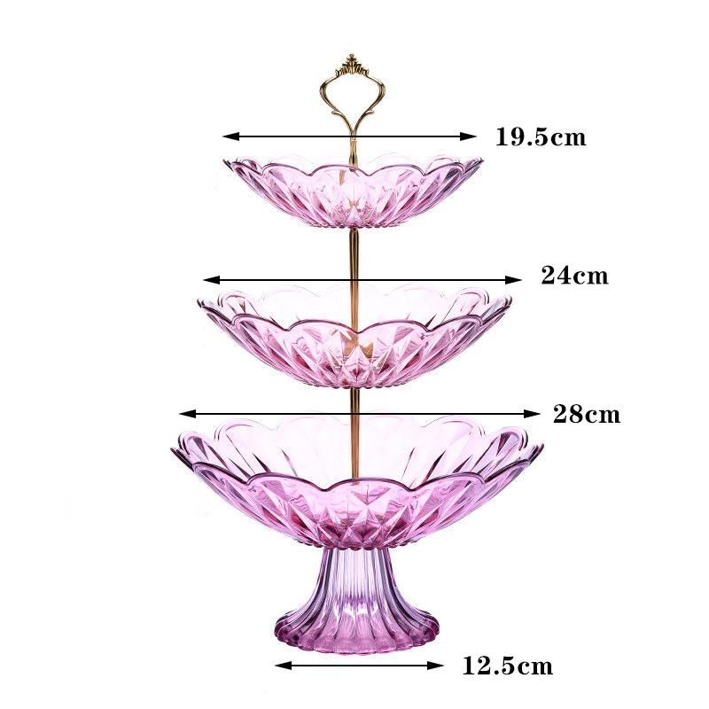 3 Tiers Purple