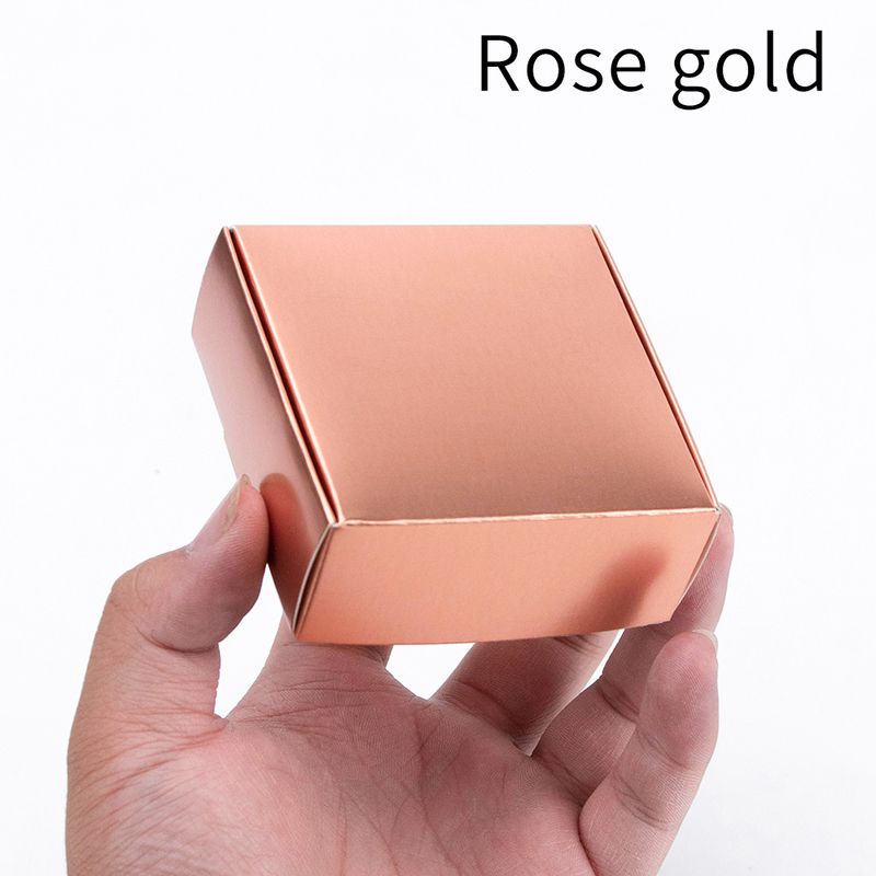 Rose Gold-10pcs-8x5x3cm