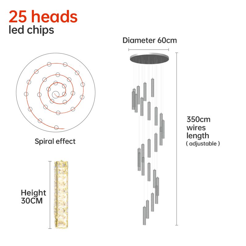25 Heads-Spiral