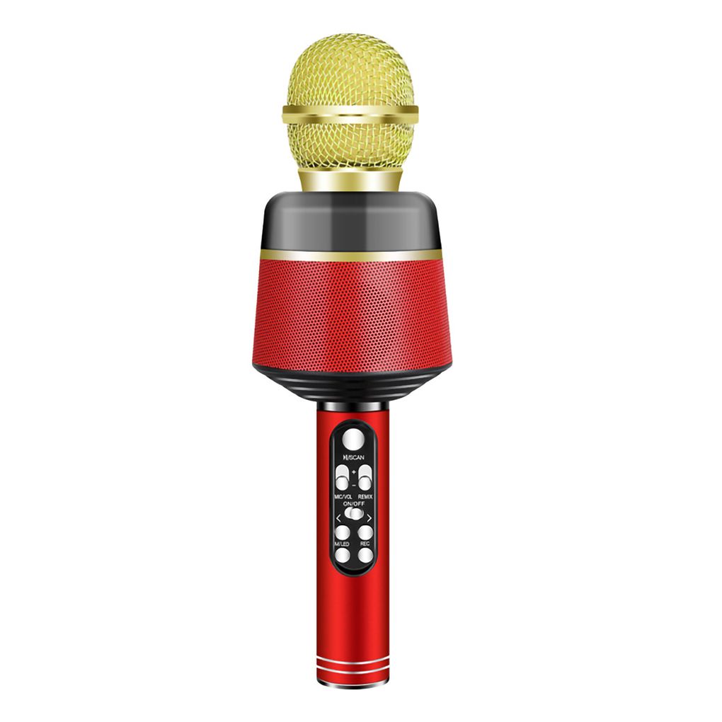 Karaoke Microphone Bluetooth Wireless Mic Portable Singing Machine with  Duet Sing/Record/Play/Reverb Adult/Kid Gift for Home KTV