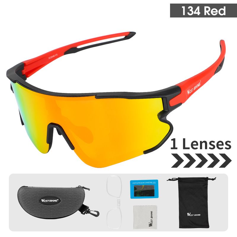 Polarized Red 134-1 Lens