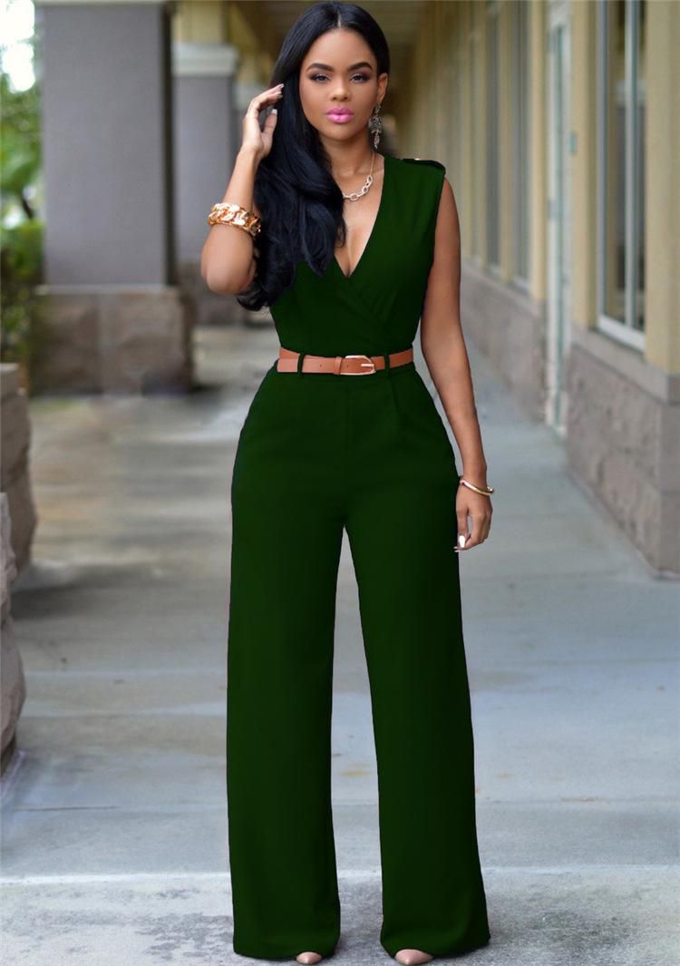 olijfjumpsuit