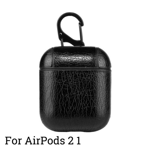 Voor AirPods 1/2 Zwart