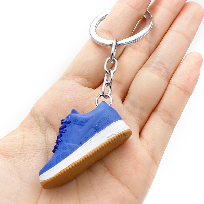 Classic Mini Basketball Shoe Keychain Stereoscopic Sneaker Key Chain