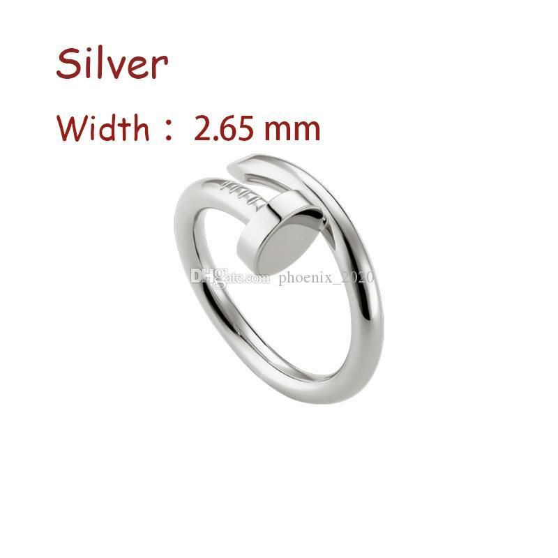 Silver -Nail Ring