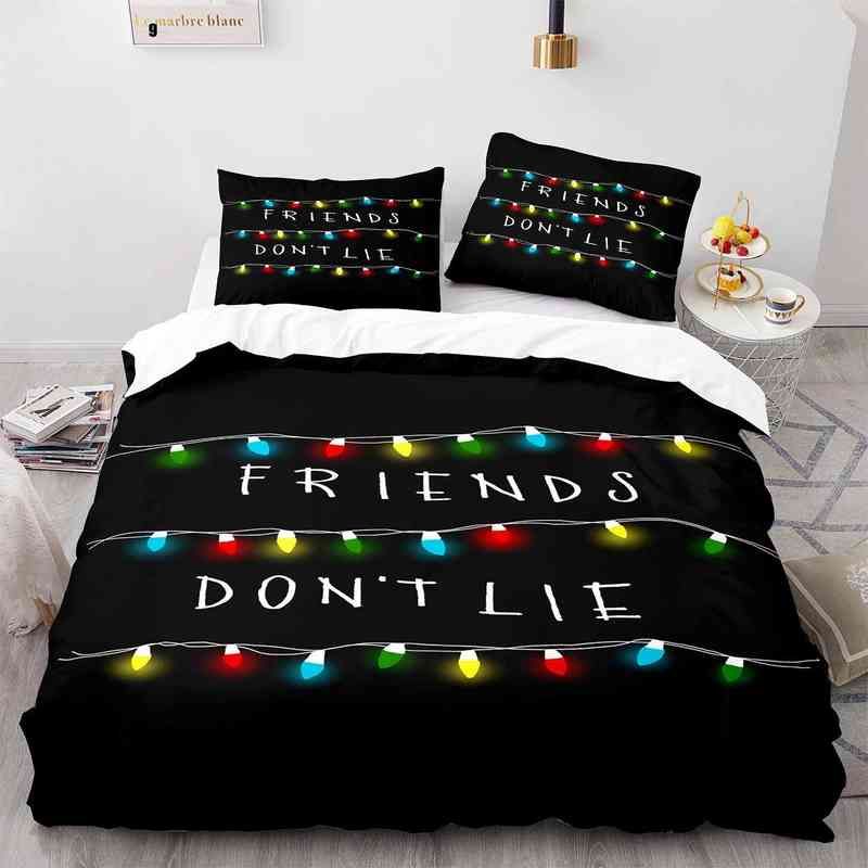 Stranger Things Bedding Set Single Twin 
