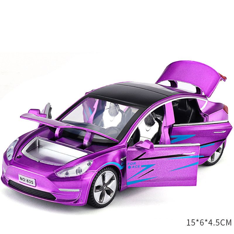 Modelo 3 púrpura