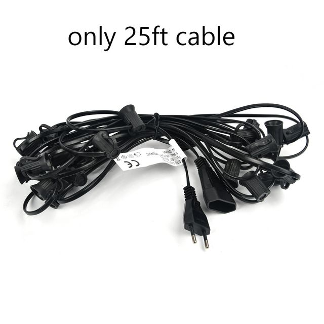 Slechts 25ft kabel-Amerikaanse plug-1w