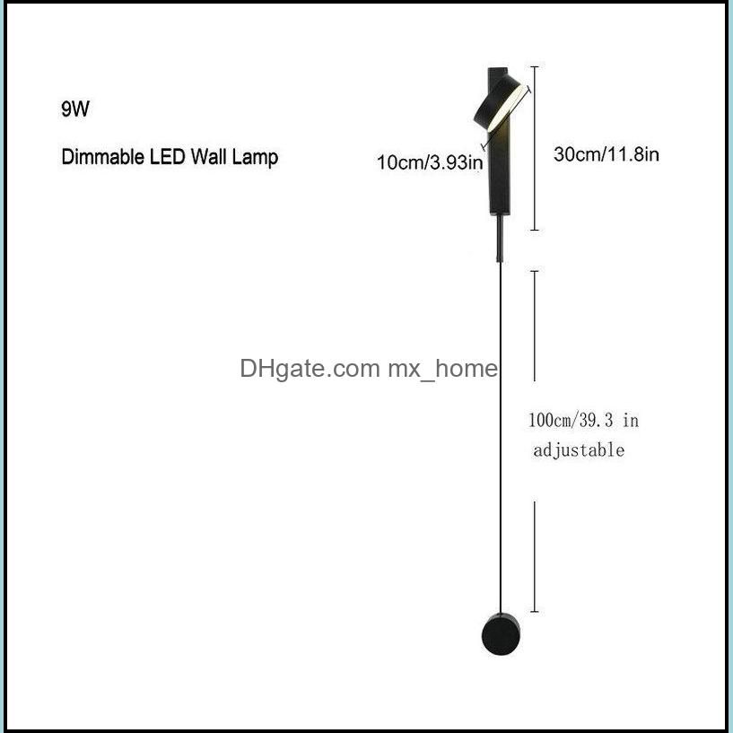 Warm 9W Schwarz White Light