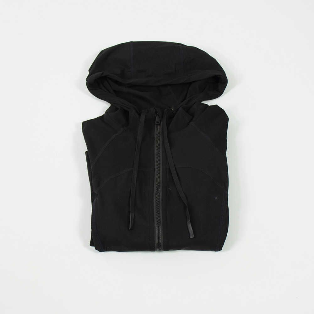 svart hoodie