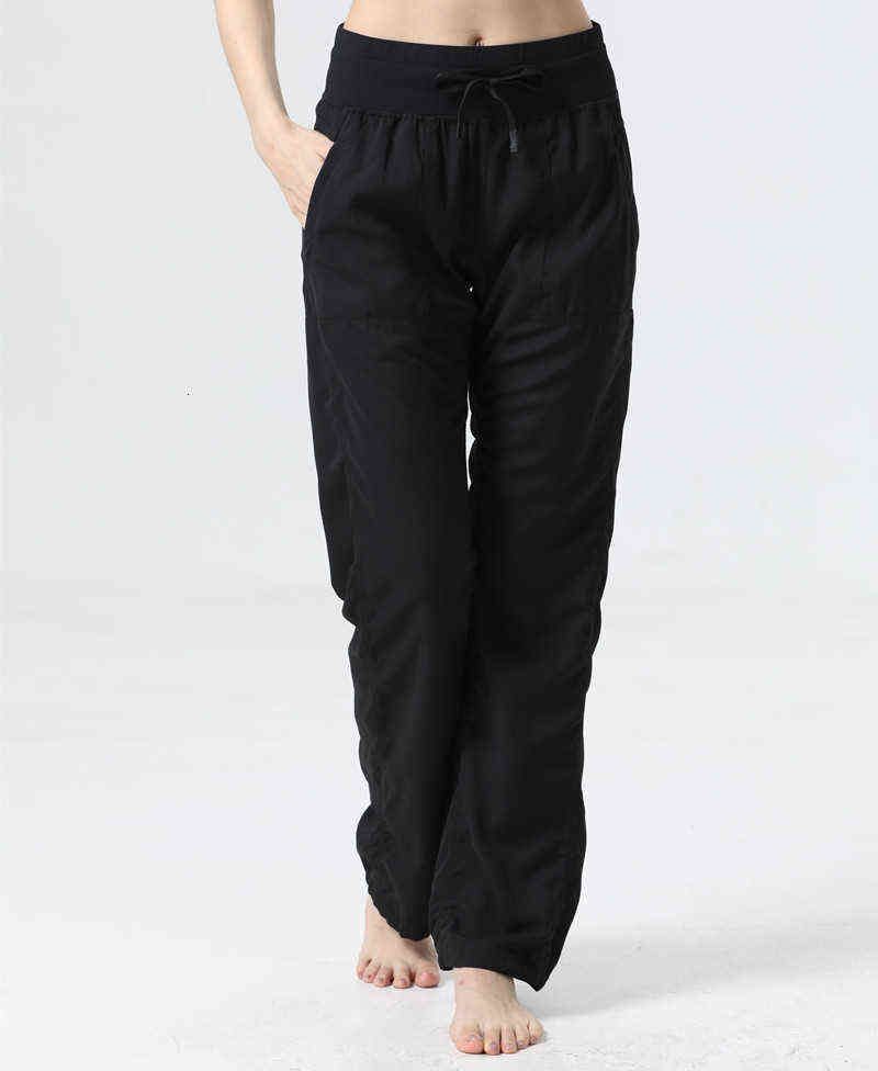 Pantalon ￠ rayures noires