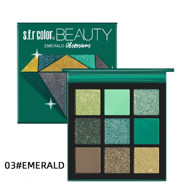 Palette émeraude