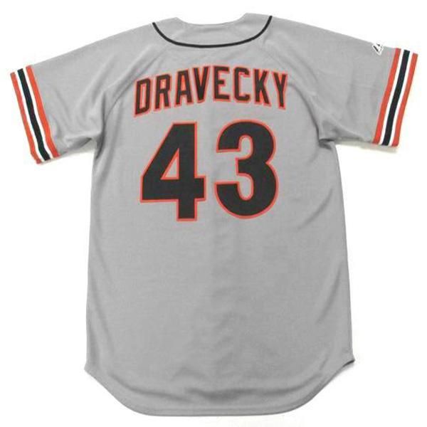 43 Dave Dravecky 1987 Gray