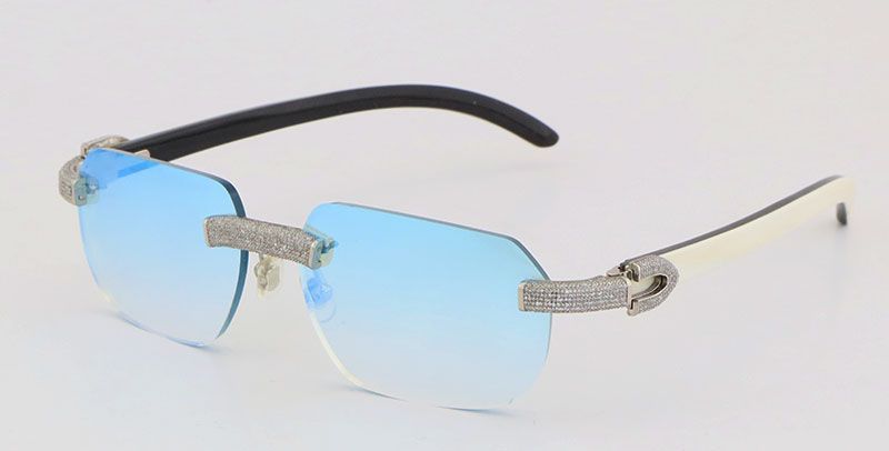 Silver Blue Mirror Lens