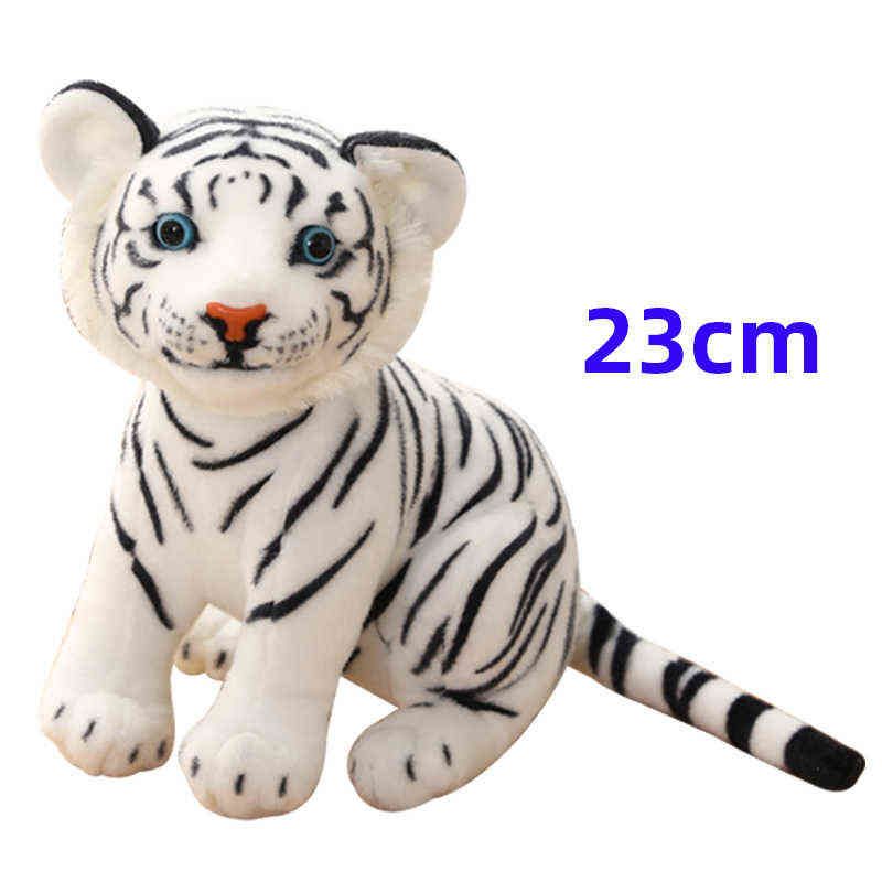 23 см белый тигр