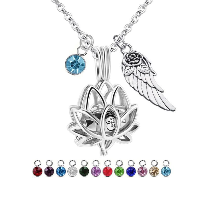 Mini urna-argento 12 pezzi Birthstones 50cm