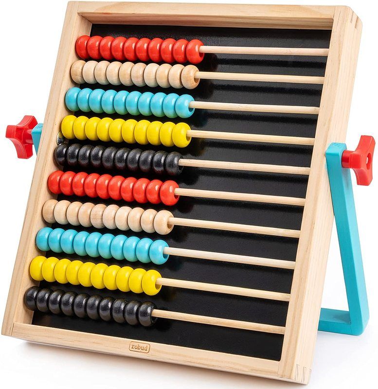 Jouet abacus en bois