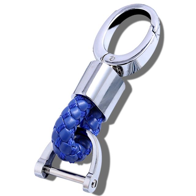 blå nyckelring