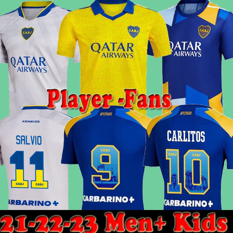 Nuevo 22 23 Boca Juniors Fútbol Jersey Jersey Jersey Versión Fans Carlitos  Maradona Tevez De Rossi