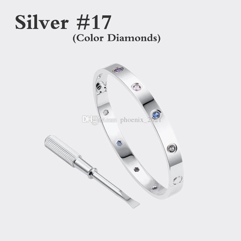 Silver #17 (Colored Diamonds)