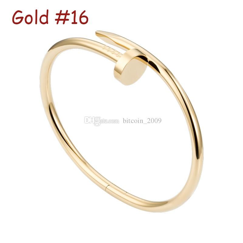 Gold #16 (Nail Bracelet)