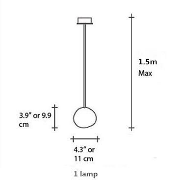 1 lamp transparant