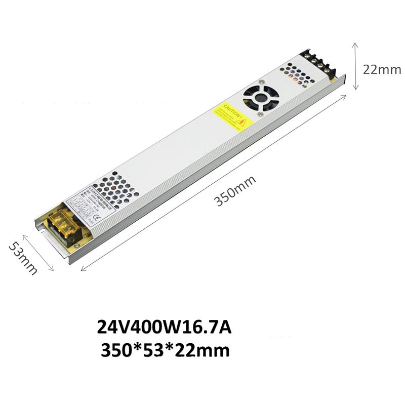 16.5A - 400W -24V con ventilador