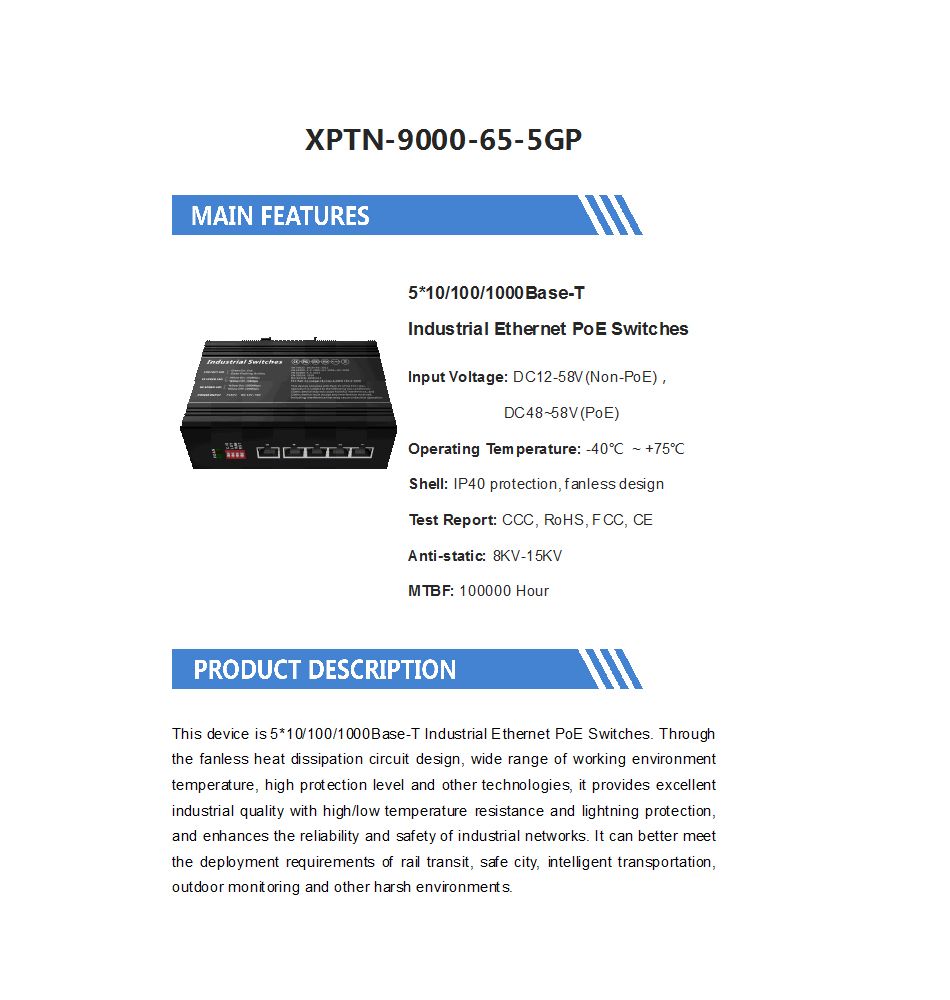 XPTN-9000-65-5GP