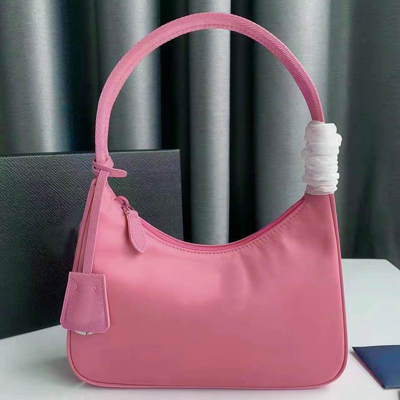 Canvas Hobo Pink