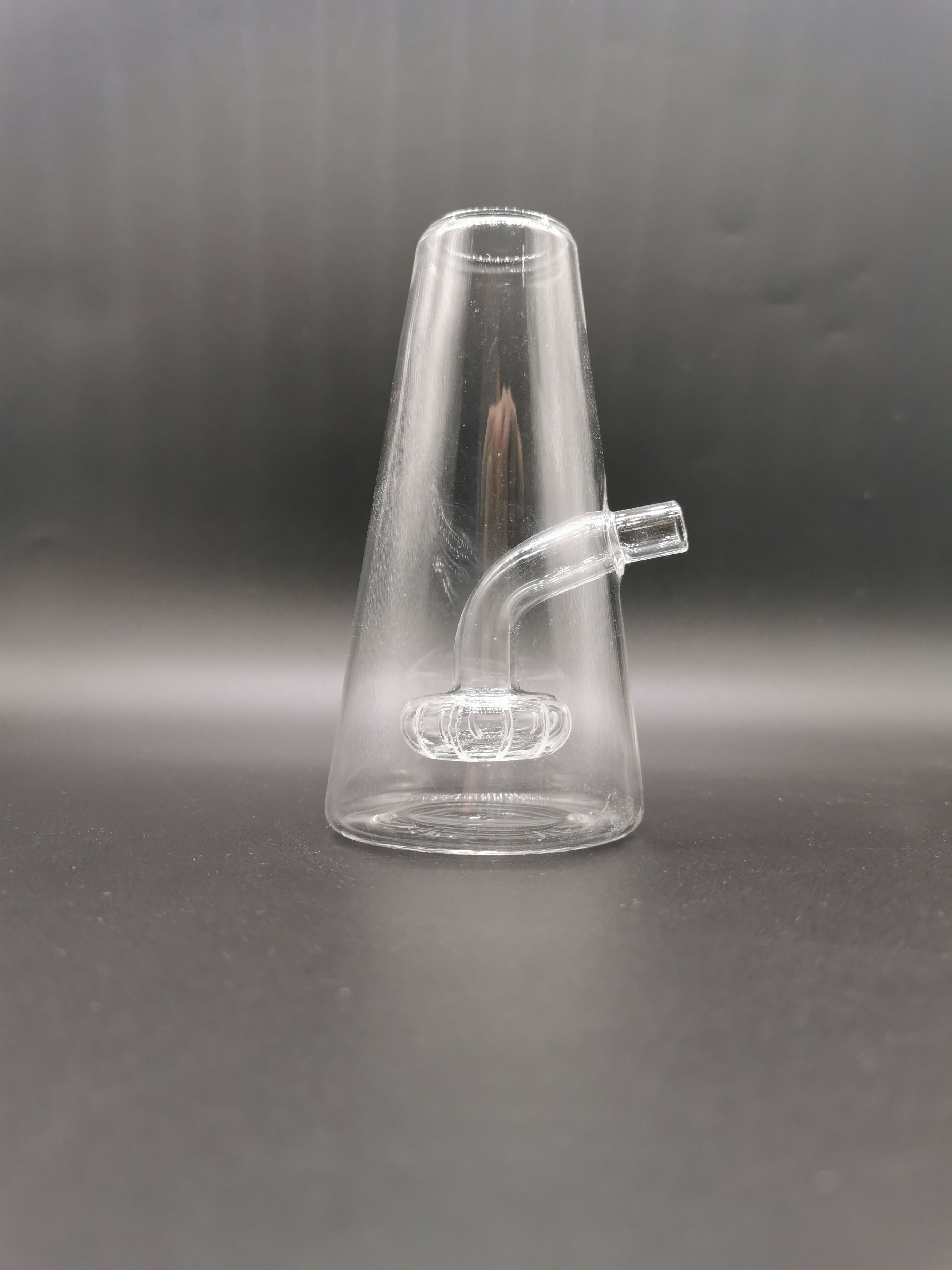 Mini 5 tum klart glas vatten bong