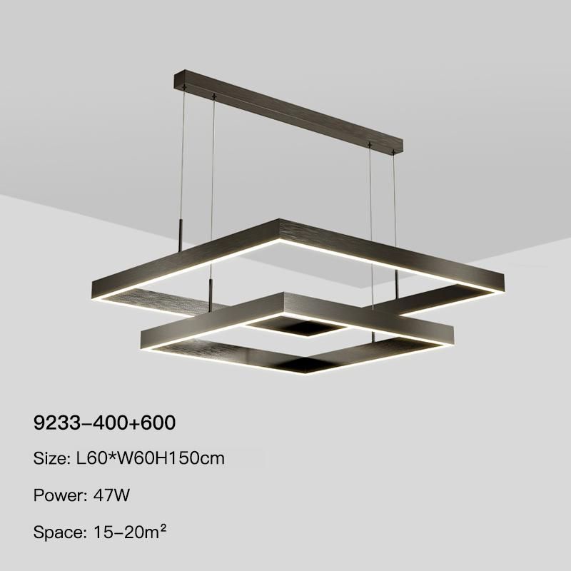 2 circles 40 60cm changeable