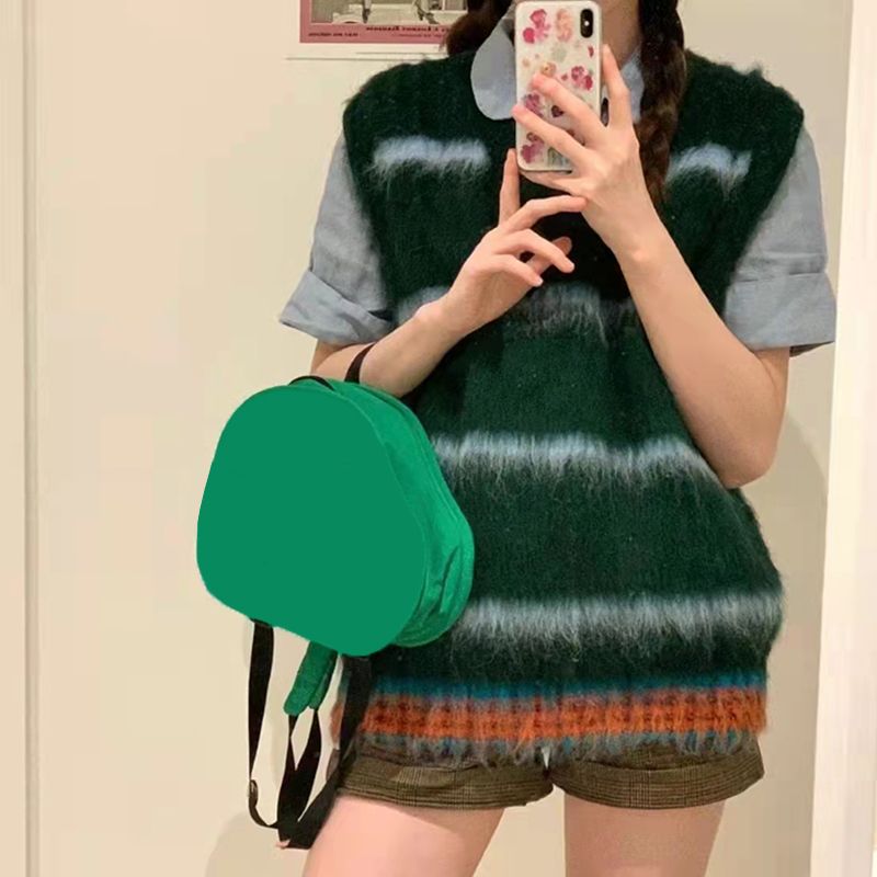 Compra 2022 Chalecos Para Mujer Moda Suelta Patrón De Raya Ocasional Para Hombre  Chaleco De Punto Vestido De Punto De Alta Calidad Barato | Entrega Rápida Y  Calidad | Es.Dhgate