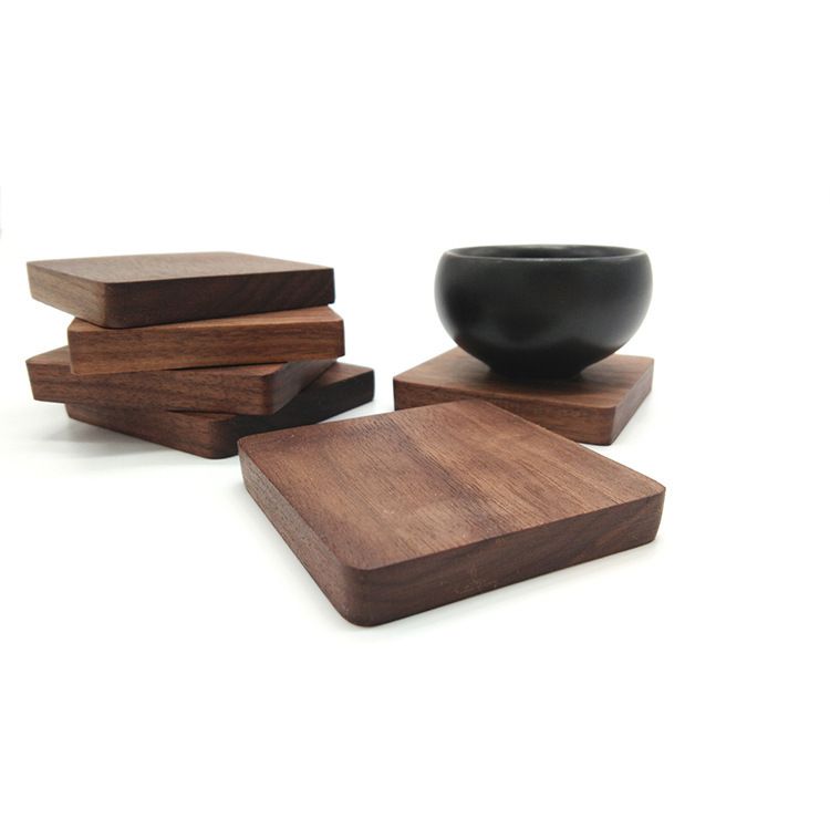 #18 Black Walnut Square 비행기 6cm