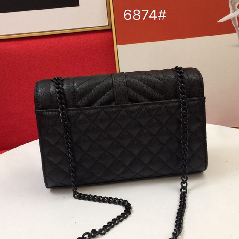 #17 s06874 black chain Size 21X13X6CM