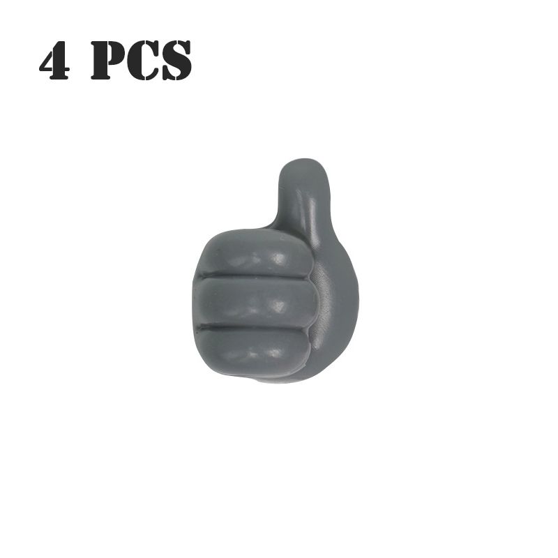 4pcs Grey