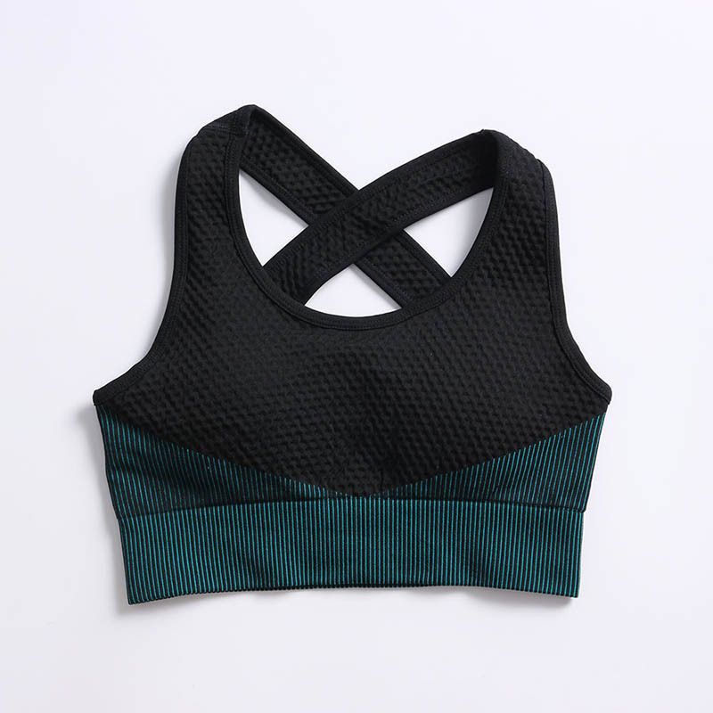 Soutien-gorge vert foncé