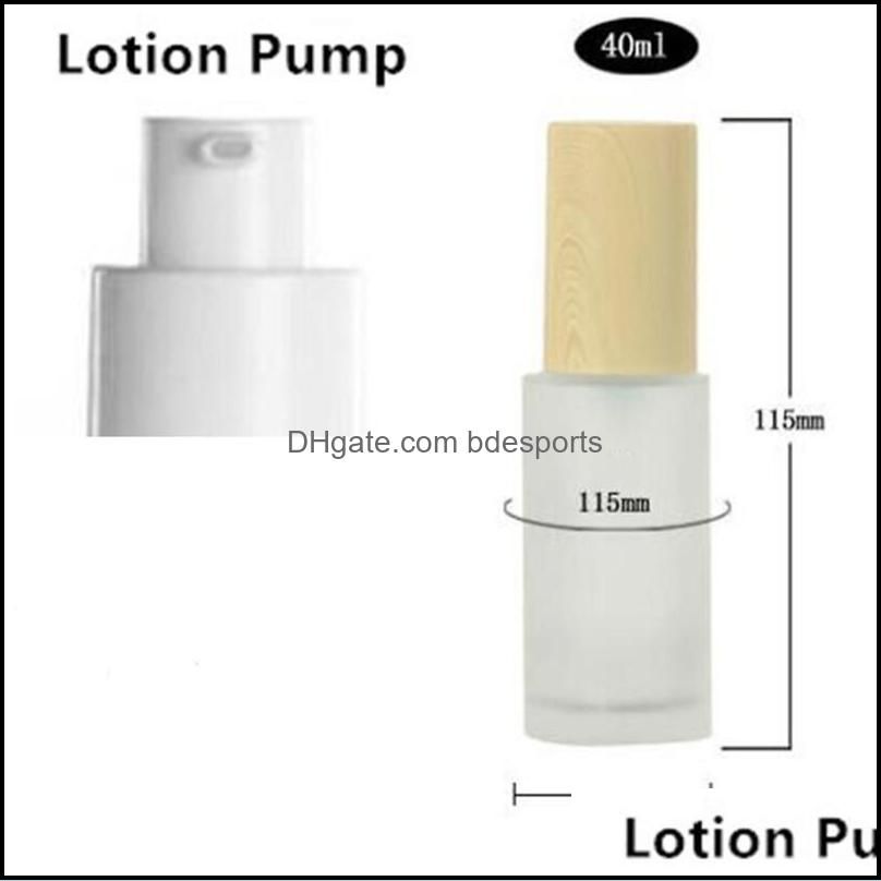 40 ml lotion pomp fles