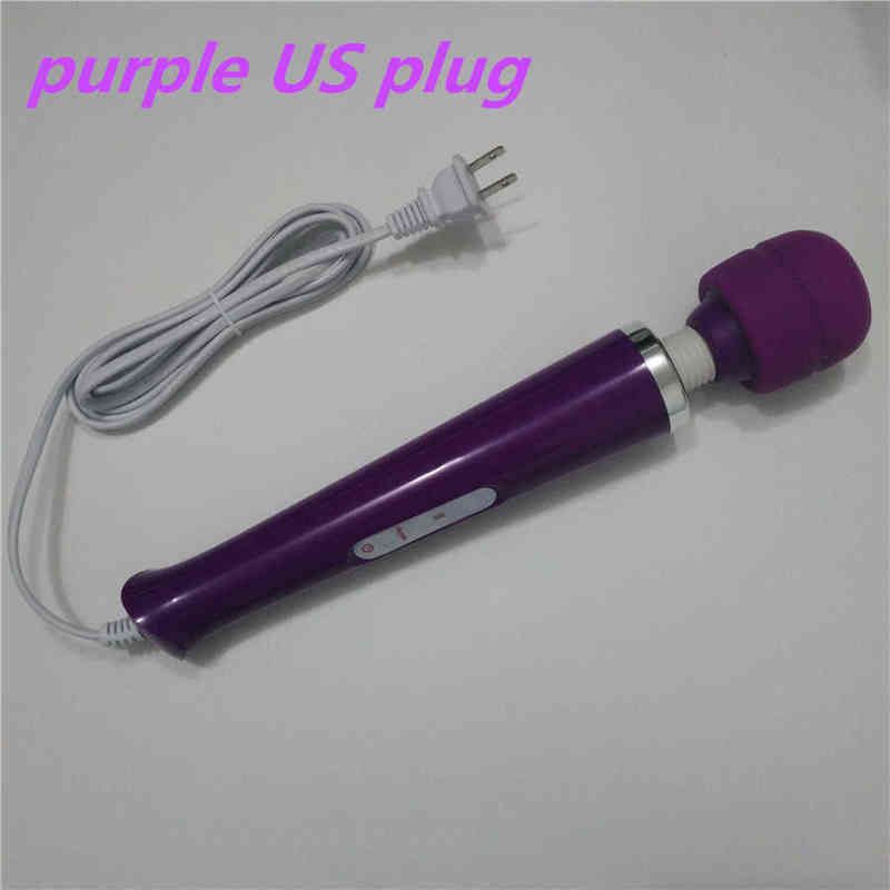 Purple US Plug