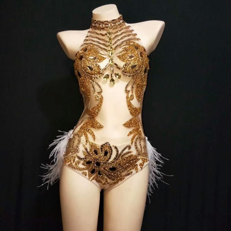 Bodysuit-Gold